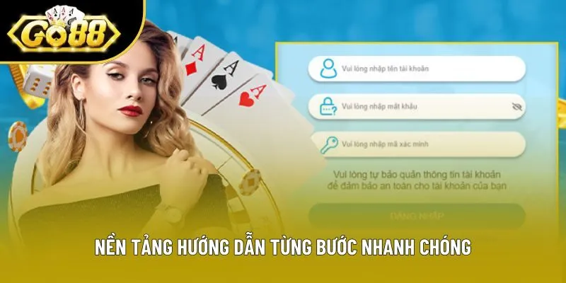 Nền tảng hướng dẫn từng bước nhanh chóng